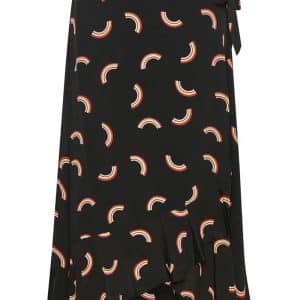 Denim Hunter Dharcelia Wrap Nederdel Multicolor, Størrelse: 34, Farve: Multicolor 36042, Dame