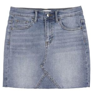 Vero Moda Girl Nederdel - VmCassy - Light Blue Denim - 10 år (140) - Vero Moda Girl Nederdel