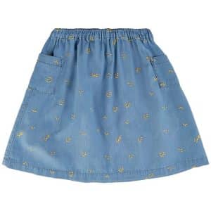 Soft Gallery Nederdel - SgDizzy - Chambray - Blue Denim - 3 år (98) - Soft Gallery Nederdel