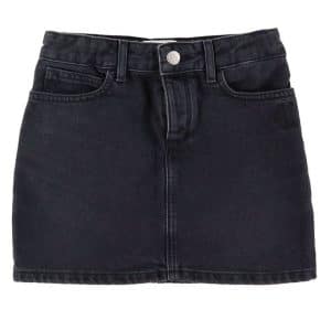 Calvin Klein Nederdel - Sort Denim - 10 år (140) - Calvin Klein Nederdel