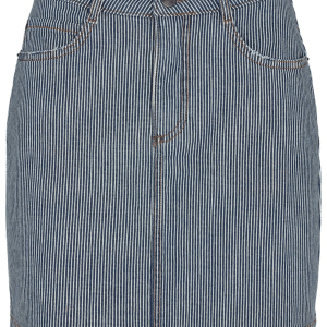 CoÂ´Couture Hvidoy Denim Nederdel 34022 552 Pre-order, Farve: Blå, Størrelse: M, Dame