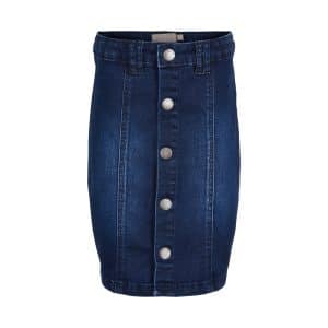 Creamie - Skirt Denim (821793) - Dark Blue Denim - 128