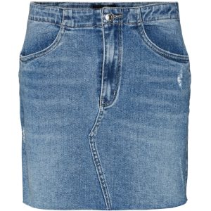VERO MODA dame nederdel VMROSIE - Medium Blue Denim GU3166