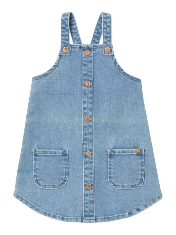 Etems kjole - medium blue denim - 104