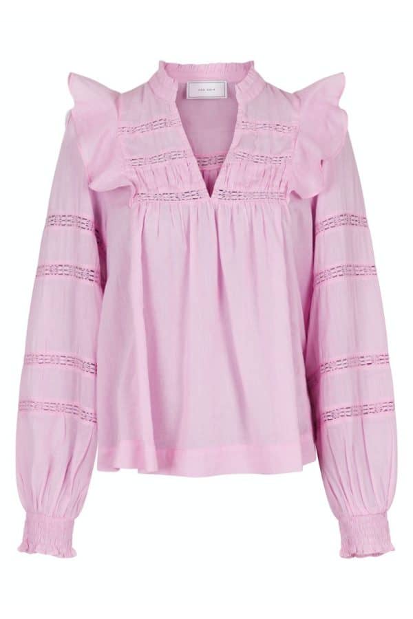 Neo Noir - Bluse - Aroma S Voile Blouse - Rose