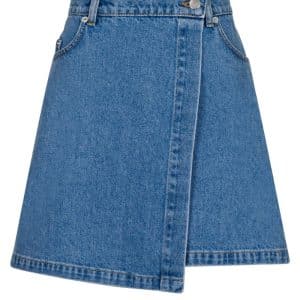 Neo Noir - Nederdel - Kendra D Skirt - Vintage Blue