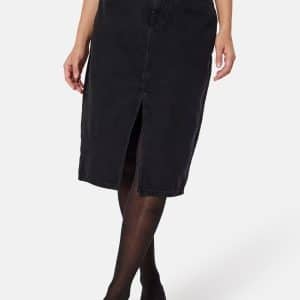 Object Collectors Item Objharlow Midi Denim Skirt Black XL