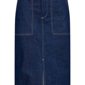 Nümph - Nederdel - Nuissa Skirt - Dark Blue Denim