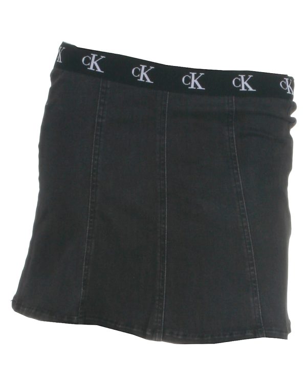 Calvin Klein denim skirt, elasgrey - 152,12år