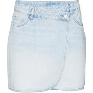 VERO MODA dame nederdel VMBETTY - Light Blue Denim