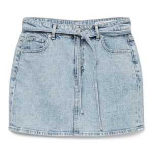 Vero Moda Nederdel - Tess - Light Blue Denim