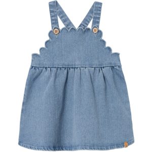 Lil'Atelier Medium Blue Denim Okaja Denim Skirtall - Str. 56