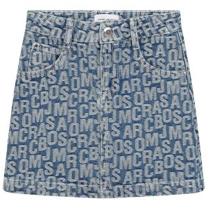 Little Marc Jacobs Nederdel - Denim Blue m. Print