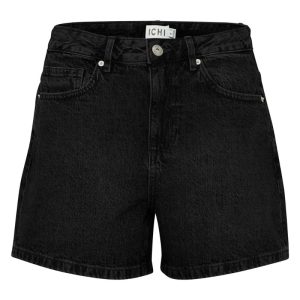 Ichi - Shorts - IH Aveny SHO - Washed black