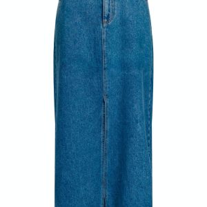 Neo Noir - Nederdel - Frankie D Skirt - Vintage Blue