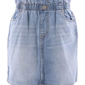 Levis Nederdel - Denim - High Rise Pull-On - Light Pebble