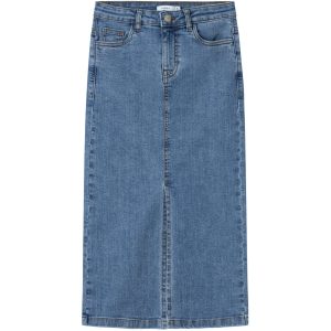 Name It Medium Blue Denim Kylie Maxi Denim Nederdel - Str. 116