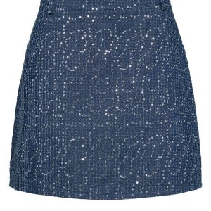 Nümph - Nederdel - Nujourney Skirt - Medium Blue Denim (Levering uge 48)