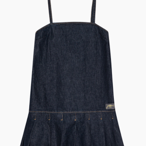 Rinse Denim Strap Mini Dress J1622 - Rinse - GANNI - Blå L