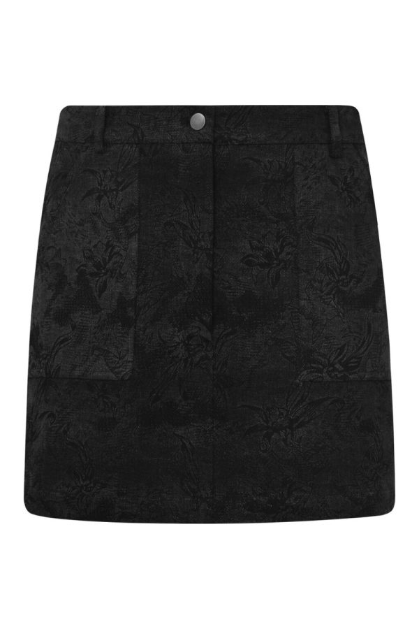 A-View - Nederdel - Amelia Skirt - Black