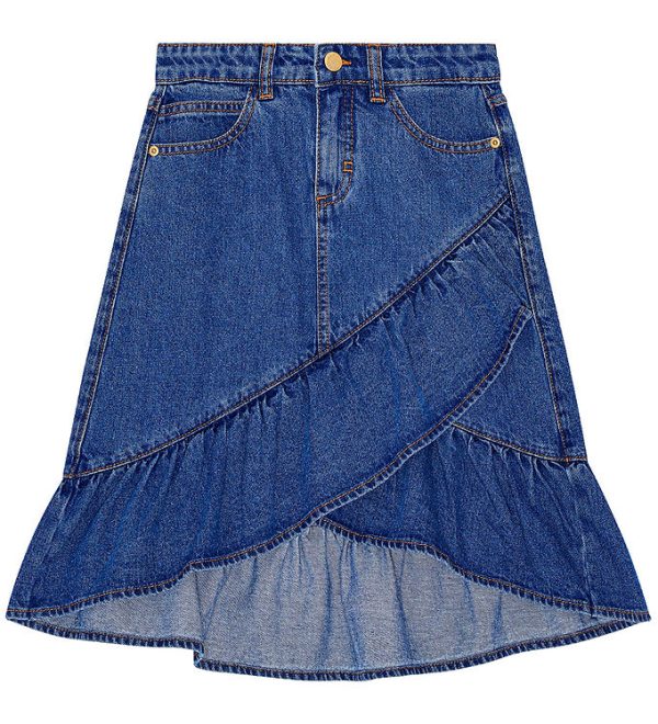 Molo Nederdel - Belinda - Mid Blue Denim