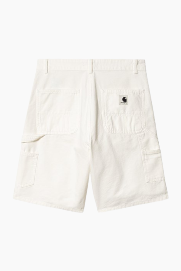 W' Pierce Short - Wax Rinsed - Carhartt WIP - Hvid 24