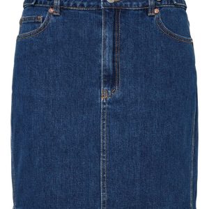 Y.A.S - Nederdel - Yaslira Hmw Denim Skirt S. - Medium Blue Denim (Levering slut marts)