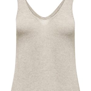 JDY - Top - Shine Life S/L Top - Tapioca