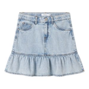 NAME IT Denim Nederdele Nynne Light Blue Denim