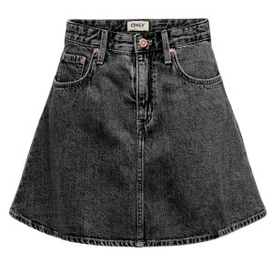 ONLY Nederdel - Eden - Washed Black