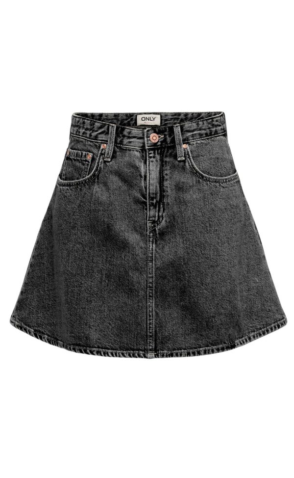 ONLY Nederdel - Eden - Washed Black