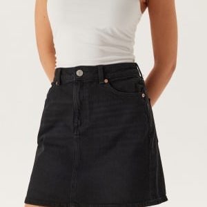 VERO MODA Vmtessa High Rise short denim skirt Black Denim XS