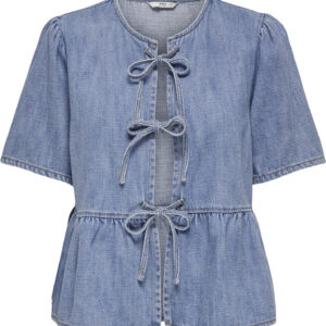 Onlnoelle S/S TIE Shirt DNM YOR