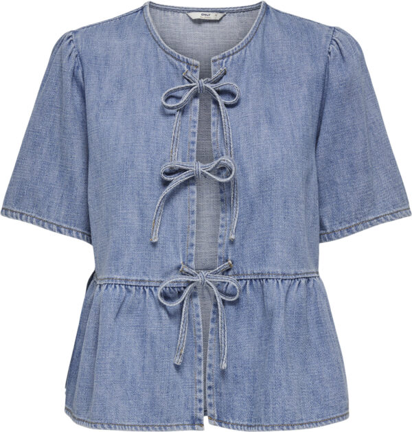 Onlnoelle S/S TIE Shirt DNM YOR