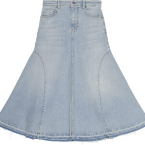 Tint Denim Midi Skirt