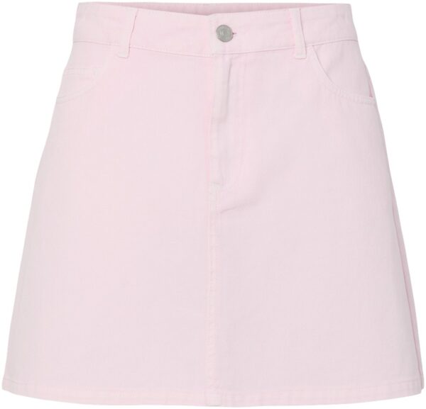 Pcflora MW Ashape Denim Skirt D2D