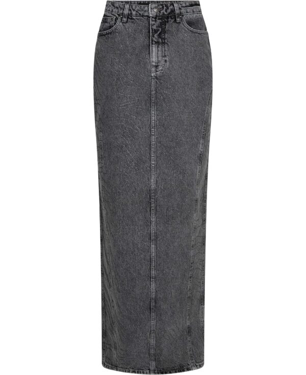Rhinestone Denim Skirt