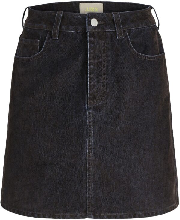 Jxmia Flock Short Denim Skirt DNM