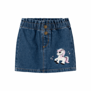 NAME IT Sienna Denim Nederdel Dark Blue Denim
