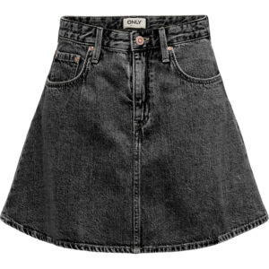 ONLY dame nederdel ONLEDEN - Washed Black