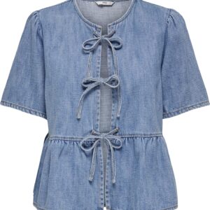 Onlnoelle S/S TIE Shirt DNM YOR